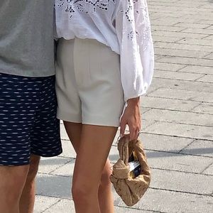 Zara taupe shorts XS